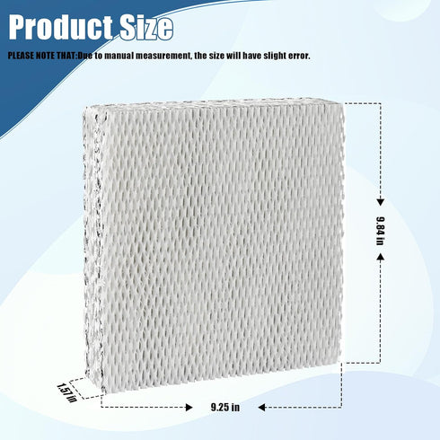 HC22P Humidifier Filter Pad Replacement for Honeywell HE100, HE150, HE220, HE225, Aprilaire 110 220 550 (2 Pack)