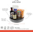 Spectrum Lazy Susan Organizer, Hexa Medium (1-Pack) for Cabinet, Refrigerator, Pantry, Table, & Shelf