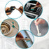 ELEMGULY 18 Pcs Small Household Cleaning Brushes, Deep Detail Crevice Brush Set for Gaps, Corners, and Spaces