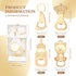 wxfdac 24 Pcs Baby Bottle Opener, Popping Bear Footprint Keychain Bottle Openers with White Gift Box, Baby Shower Party
