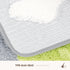 Molesun Dinosaur Bath Mat Non Slip, Soft Shower Rug Plush Microfiber Water Absorbent Thick Shaggy Floor Mats for