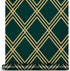 Green Rhombus Peel and Stick Wallpaper 17.7"× 9.8ft, Geometric Diamond Contact Paper for Furniture Renovation Home Decor