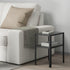 IKEA Knarrevik Black Nightstand with Practical Storage