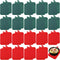 Hoolerry 20 Pieces Pot Holders with Pocket Sublimation 7x9'' Cotton Oven Pot