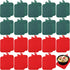Hoolerry 20 Pieces Pot Holders with Pocket Sublimation 7x9'' Cotton Oven Pot
