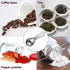 18/8 Stainless Steel Coffee Measuring Spoon, 2 Tablespoon Short Handle Scoop for Ground Coffee, Tea, Sugar, Flour (30ml)