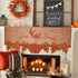 DoubleWood 20"x60" Thanksgiving Decor, Pumpkin Lace Table Runner, Fireplace Scarf, Fall Runner for Decoration