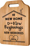 Unique Home Sweet Home Cutting Board - Housewarming Gifts for New Home 2024, Best Gifts for Friends, Neighbor