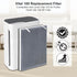 Vital100 Replacement Filter 2 Pack Compatible with Levoit Vital 100 Air Purifier, High-Efficiency Activated Carbon