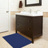 EARTHALL Boho Area Rug 2x3 Ft Washable Rugs for Entryway, Dark Navy Braided Throw Rug with Rubber Backing for Indoor