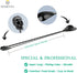 Homestia 12" Cocktail Mixing Spoon, 304 Stainless Steel, Halloween Alloy Gothic Skull Beverage Mixer, Long Handle