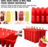 Miaowoof Homemade Popsicle Molds, Silicone Ice Popsicle Maker Non-BPA, with 50 Sticks, 50 Bags, and Storage Container