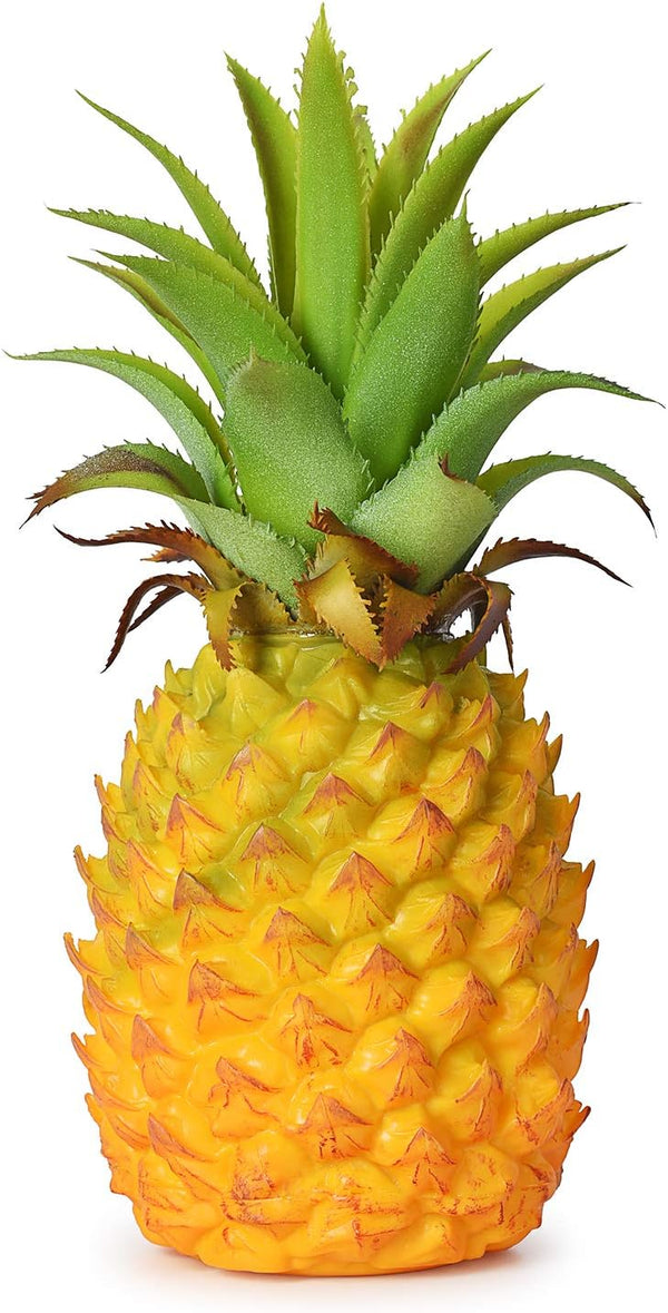 Lvydec Artificial Pineapple - Realistic Fake Pineapple for Home Cabinet Table Party Decoration (8.2")