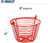 Prevue Pet Products 7.88 Inch 468 Red Egg Basket
