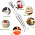 Immersion Hand Blender, UTALENT 3-in-1 8-Speed Stick Blender with Milk Frother, Egg Whisk for Smoothies and Soups