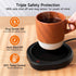 Coffee Mug Warmer with Auto Shut Off, Electric Beverage Heater for All Cups and Mugs, Heating Plate