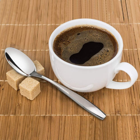 12 Pieces Stainless Steel Demitasse Espresso Spoons, Small 5 Inch Spoons