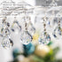 20pcs 38mm Crystal Loquat Shape Chandelier Replacement,Hanging Clear Glass Crystals for Chandelier,Crystal Prisms Beads