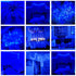 Ranlraka 7Ft 20 Decoration-2Pack Blue Battery Operated LED String Lights LED Silver Copper Wire Fairy Ambiance Lighting