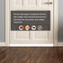 Under Door Draft Stopper, 39" Seal for Exterior/Interior Doors, Soundproof Dustyproof Weather Stripping, 2 Pack