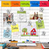 Grtard 12pack Fridge Magnets, Heavy Duty Magnetic Clips for Displaying Paper in Home, Office, and Teaching