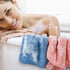 Cleanbear Face-Cloth Washcloths Set, 100% Cotton, High Absorbent, 6-Pack in 6 Colors, Size 13 x 13