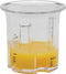 HIC Kitchen E-Z 4-Step Multi Measure Bar Cocktail Jigger, 0.5 to 2-Ounces