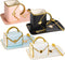 Fovima Handbag Coffee Mug Set of 4, Handbag Coffee Mug, Purse Coffee Ceramic