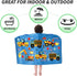 30 50 INCH 100% Kids Bath Towels, Kids Towel Girls Boys Hooded Beach,Bathroom,Pool Swim Towels Large Size Ultra