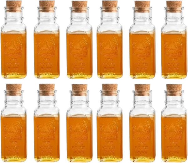 Nakpunar 12 pcs 16 oz Muth Bottle Jar - 1 lb Empty