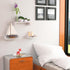 Elegant White Solid Wood Floating Shelves for Home D cor