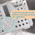 Grey Dishwasher Chopstick & Straw Basket, Ideal Utensil Holder for Small Items, Keep Your Dishwasher Organized