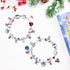 Advent Calendar 2024 for Teen Girls, 24 Days of Christmas Countdown with 2 DIY Bracelets, 1 Necklace, and 22 Charms