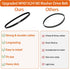 WH01X24180 Washer Drive Belt Compatible with GE Washing Machine Belt Replaces AP6024314,4455970,PS11736832