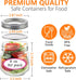 UrSpeedtekLive 30 Pack 8 oz Mason Jars with Regular Lids and Bands, Half Pint Canning Jars, Small Glass Jars for Honey