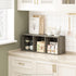 3-Tier Furinno Pasir No Tool Assembly Open Shelf Bookcase, French Oak