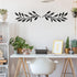 2 Pieces Metal Tree Leaf Wall Decor - Wrought Iron Scroll Vine Olive Branch Leaf Wall Art for Living Room