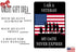 Rogue River Tactical USA Flag Veteran Oath Metal Tin Sign Wall Decor for Man Cave, Bar, Military