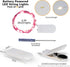 6 Pack 7ft 20 Fairy Lights Battery Operated String Lights - LED Waterproof Silver Wire Firefly Lights for DIY Wedding