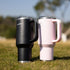 40oz 100% For Travel & Gym Never Drink from a Moldy Lid Again: Hygienic Tumbler, Leakproof Lid & Removable Foldable