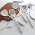 Pleafind 4-Pcs Cooking Utensils Set, Stainless Steel Kitchen Utensils for Wok, Dishwasher Safe