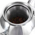 Stainless Steel Teapot with Filter, Large Capacity (1500ML), Metal Coffee Pot Water Container Kettle