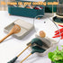 AIERSA Spoon Rest with Lid Holder for Stove Top (2 Pack), Spatula Ladle Pot Lid Utensil Rest for Countertop