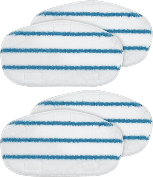 Steam Mop Pads for PurSteam ThermaPro 10-in-1 and 211 Steam Mop Cleaner, Washable Reusable Microfiber Replacement Pads