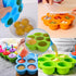 JJYHEHOT 2 5,6,8 PCS Egg Bites Silicone Mold, Sous Vide Egg Bite Maker, Fits Instant Pot qt Pressure Cooker