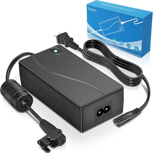 Sopito Universal Power Recliner Power Supply, Magnetic Ring 2-Pin AC/DC Adapter 100-240V for Electric Couch/Lift Chair