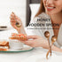 6 6.7 inch Set, PCS Wooden Spoons for Honey, Small Wooden Spoons - Terrific for Tea, Coffee & Soup, Little Acacia Wood