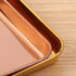 Meisha Baking Tray, Stainless Steel Cookie Sheet, Non Toxic & Healthy, Easy Clean & Dishwasher Safe