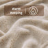 FY FIBER HOUSE Cheetah Print Blanket, Flannel Fleece Throw Blanket with 3D Leopard Print, 50"X60"