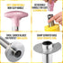 Zulay Kitchen Stainless Steel Pineapple Corer & Slicer - Heavy Duty Cutter with Reinforced Blade, Pink